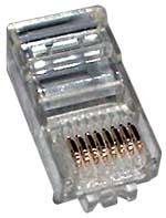 Коннектор RJ-45 UTP кат. 5e